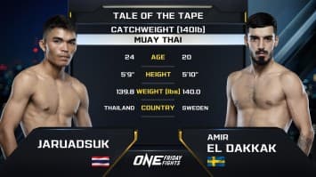 จรวดศึก สจ.วิชิตแปดริ้ว vs อาเมียร์ เอล ดักคัก | ONE ลุมพินี 91 | 13 ธ.ค. 2567 | Ch7HD