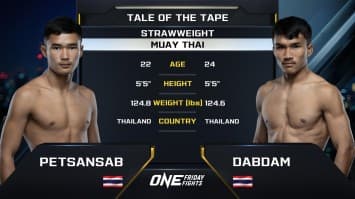 เพชรแสนแสบ ส.จารุวรรณ vs ดาบดำ ปตท.ทองทวี | ONE ลุมพินี 91 | 13 ธ.ค. 2567 | Ch7HD