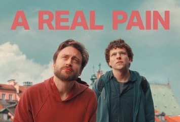 “A Real Pain” ภาพยนตร์สุดซึ้งปนเสียงหัวเราะ กับเคมีต่างขั้วแต่ลงตัวของ “เจสซี ไอเซนเบิร์ก” และ “คีแรน คัลกิ้น” สองนักแสดงนำที่จะทำให้ทุกคนมีรอยยิ้มบนคราบน้ำตา 30 มกราคมนี้ ในโรงภาพยนตร์