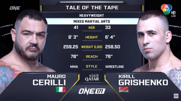 มาวโร เซริลลี vs คิริลล์ กรีเชนโก | ONE 171 | 20 ก.พ. 2568 | Ch7HD