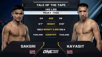 ศักดิ์ศรี ซุปเปอร์เล็กมวยไทย vs กายสิทธิ์ ป.ประจันสี | ONE ลุมพินี 107 | 9 พ.ค. 2568 | Ch7HD