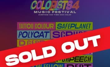 SOLD OUT แล้ว! “YUEDPAO PRESENTS COLORISTS MUSIC FESTIVAL 4” ครองแชมป์เฟสติวัลอินดี้แห่งปี   เตรียมรับแรงกระแทกความสนุก 18 วง เที่ยงวันยันเที่ยงคืน