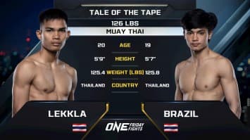 เหล็กกล้า บีเอส.มวยไทย vs บราซิล เอกเมืองนนท์ | ONE ลุมพินี 108 | 16 พ.ค. 2568 | Ch7HD