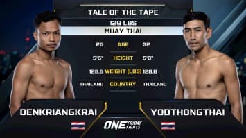 เด่นเกรียงไกร สิงห์มาวิน vs ยอดทองไท ส.สมหมาย | ONE ลุมพินี 109 | 23 พ.ค. 2568 | Ch7HD