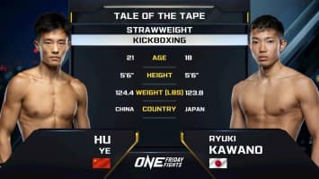 หู เย่ vs ริวกิ คาวาโนะ | ONE ลุมพินี 110 | 30 พ.ค. 2568 | Ch7HD