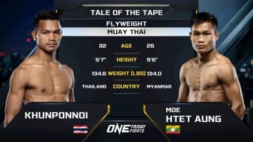 ขุนพลน้อย ส.สมหมาย vs โม เทต ออง | ONE ลุมพินี 112 | 13 มิ.ย. 2568 | Ch7HD