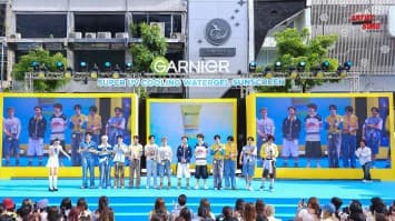 ไม่กลัวร้อน! Garnier ชวน เก้า - BUS ส่งไอเทมท้าแดด Super UV Cooling Watergel Sunscreen กันแดดติดแอร์ตัวใหม่ เติมความเย็นกลางสยาม