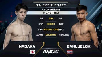 นาดากะ vs บันลือโลก ศิษย์วัชรชัย | ONE ลุมพินี 114 | 27 มิ.ย. 2568 | Ch7HD