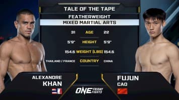 อเล็กซานเดอร์ ข่าน vs เฉา ฝูจุ้น | ONE ลุมพินี 117 | 25 ก.ค. 2568 | Ch7HD