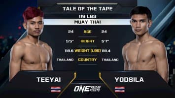 ตี๋ใหญ่ พีเค.แสนชัย vs ยอดศิลา ช.ห้าพยัคฆ์ | ONE ลุมพินี 117 | 25 ก.ค. 2568 | Ch7HD