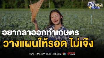 เบื่อชีวิตลูกจ้าง อยากลาออกทำเกษตร ? 5 ขั้นตอนวางแผนให้รอด ไม่เจ๊ง | เงินทองของจริง